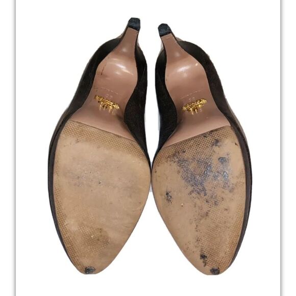Prada brown suede pumps size 36 - Picture 5 of 5